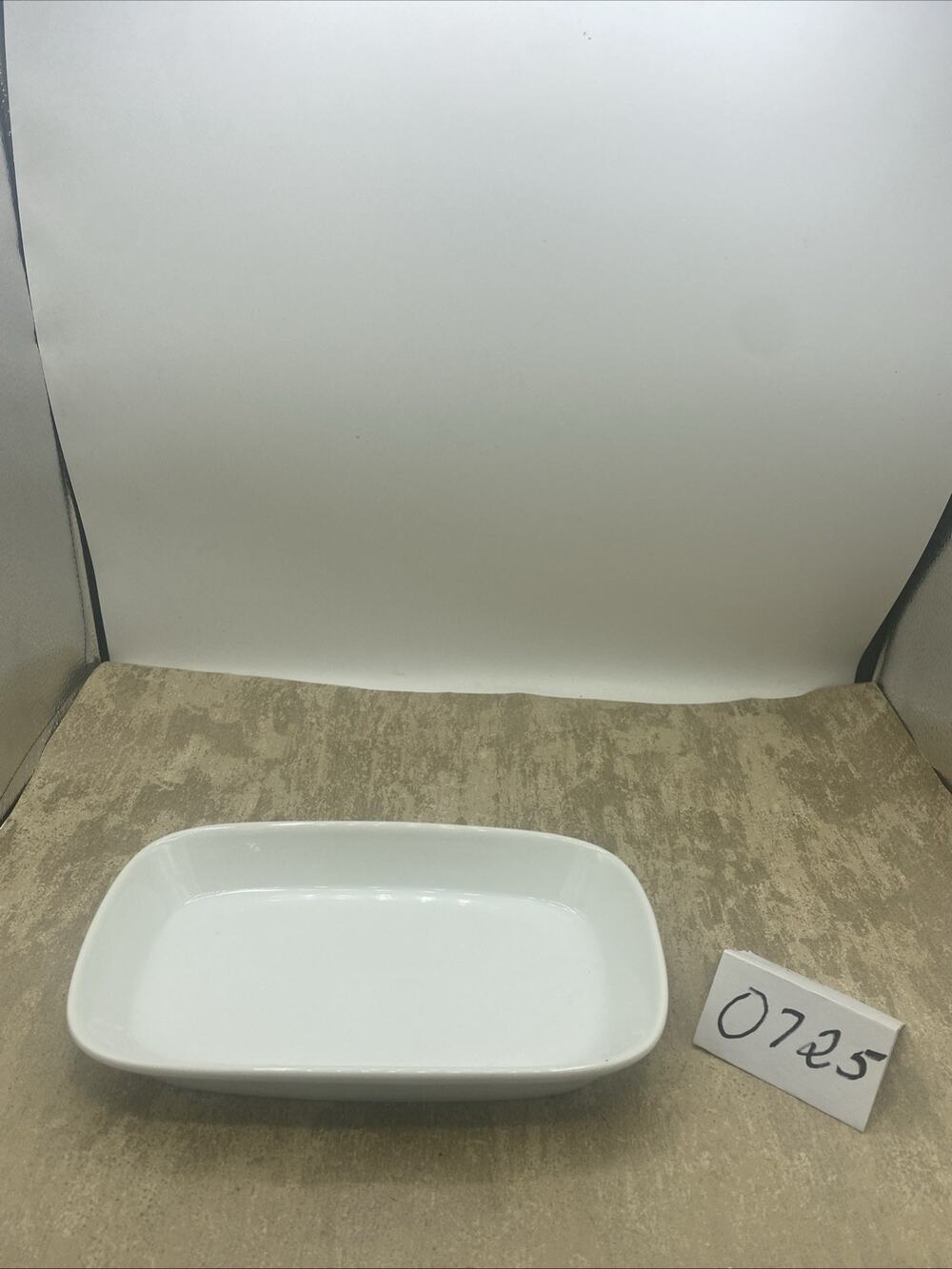 Cordon Bleu BIA Porcelain Oblong Baker/Serving Dish White-Oven To Table 9.5”